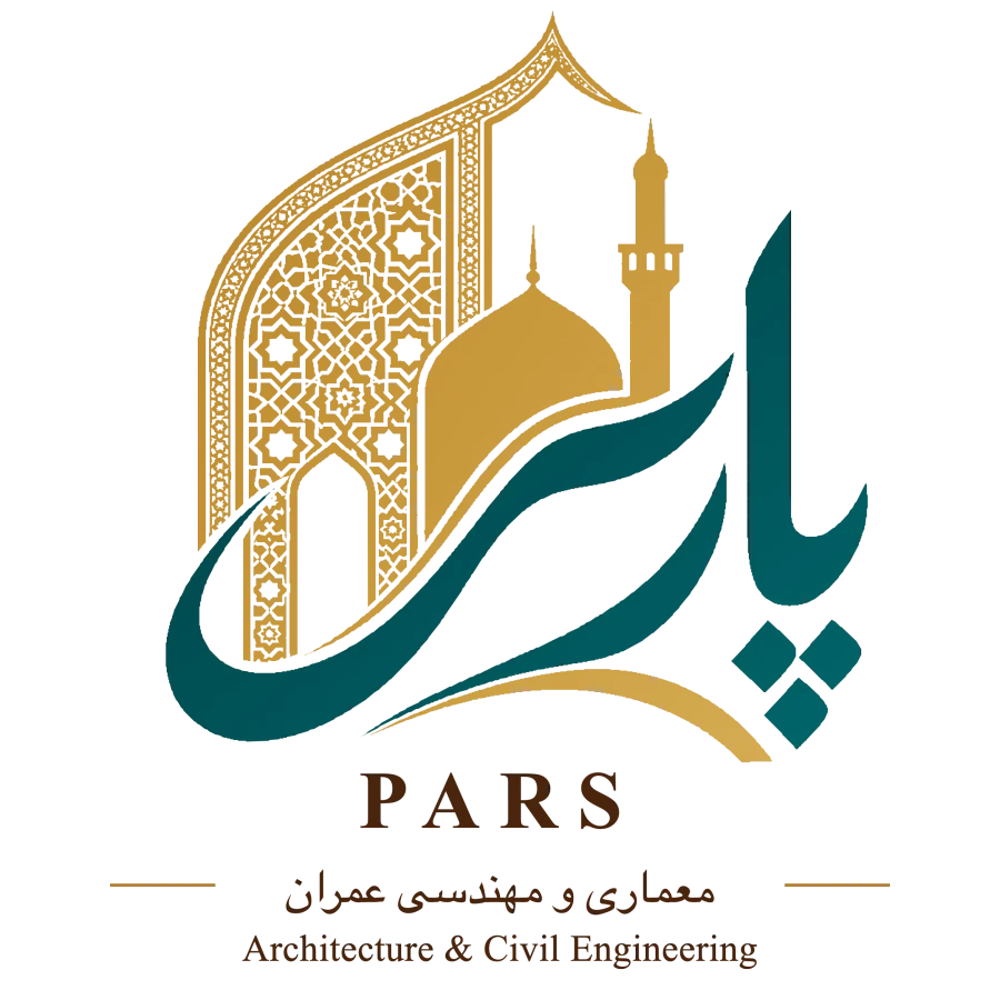 لوگوی دفتر مهندسی پارس ۷۸۶ — معماری و مهندسی عمران